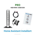 Mini PC Smart Home Server PRO 4GB/32GB SSD - Home Assistant vorinstalliert