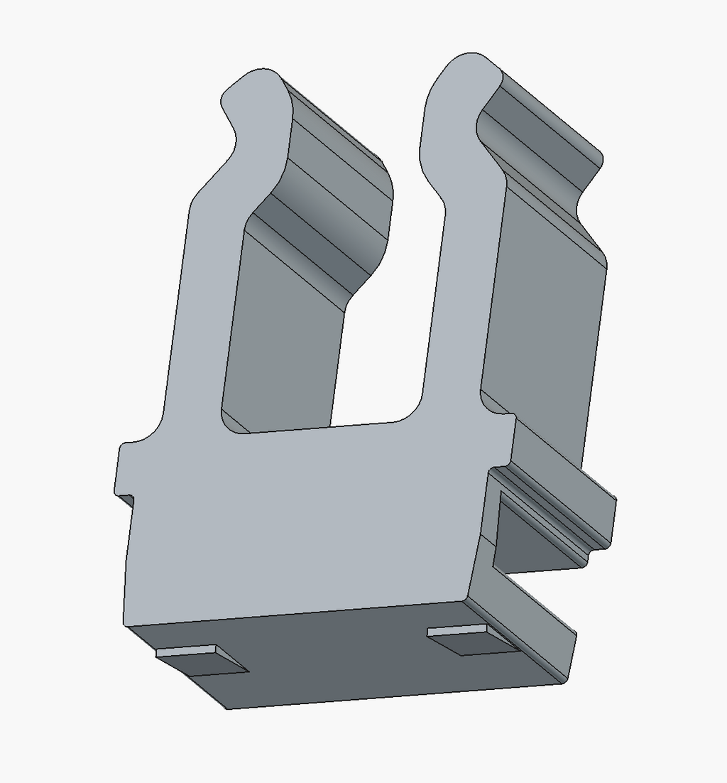 2x Ersatzclip für Ladeklappe Renault Twizy - Verschluss Deckel Vorne Reparatur