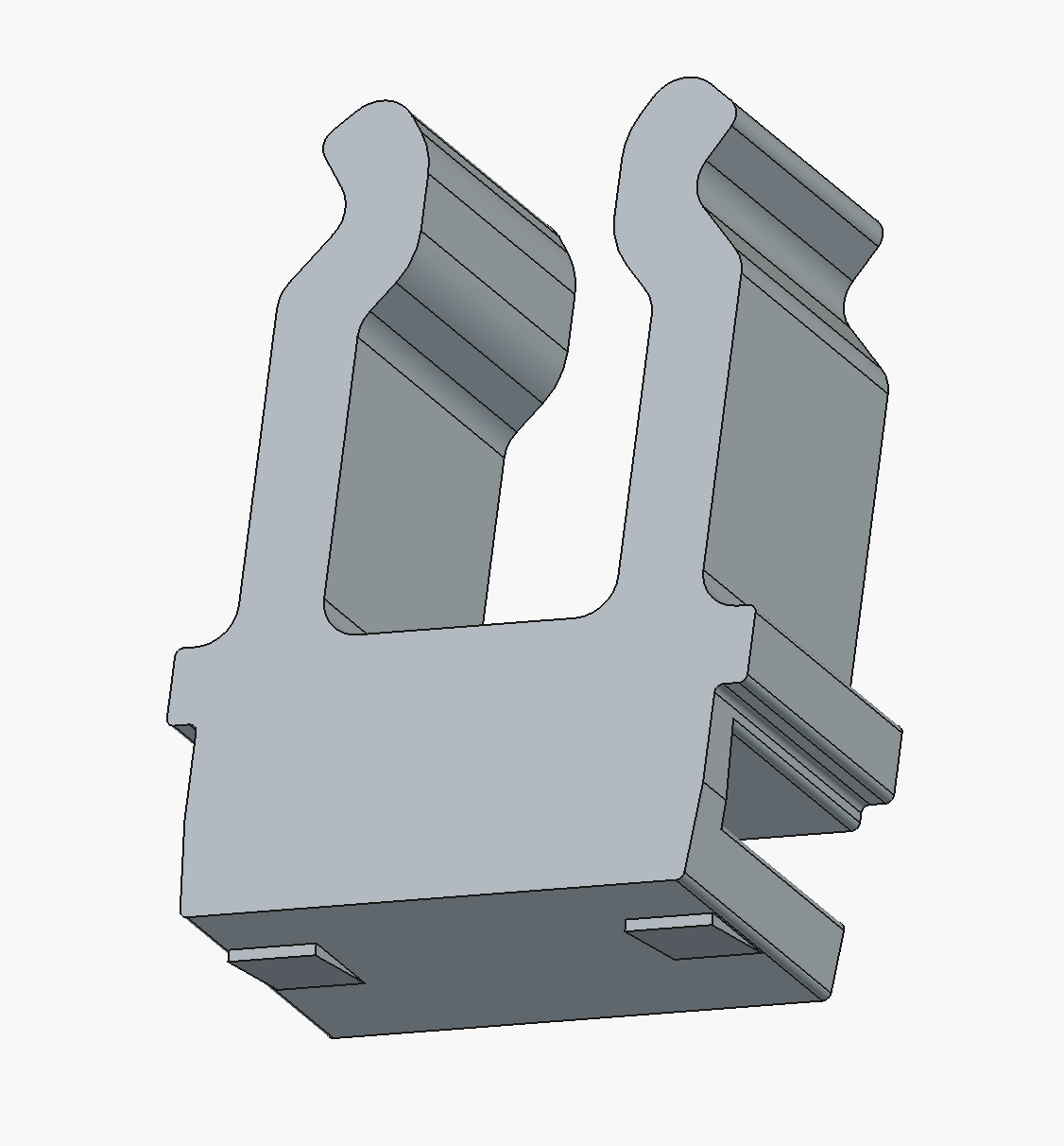 2x Ersatzclip für Ladeklappe Renault Twizy - Verschluss Deckel Vorne Reparatur