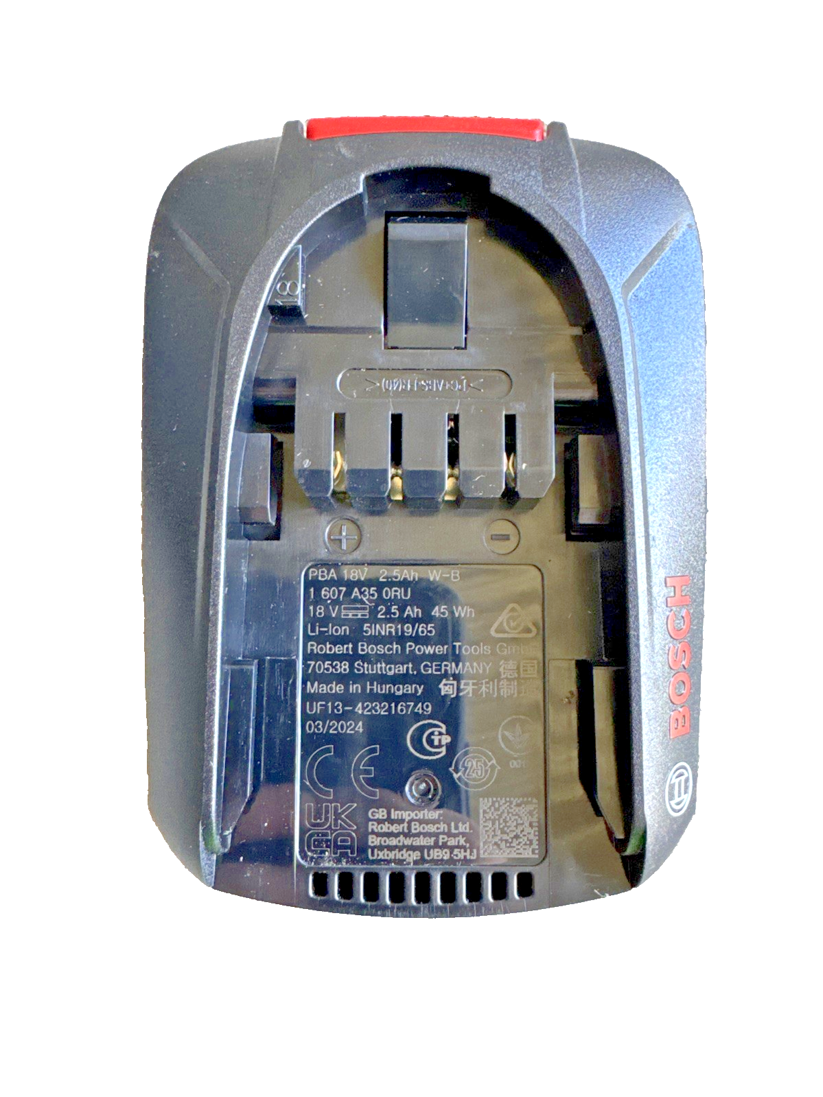 Bosch PBA 18V 2,5Ah Li-Ion Akku Batterie 1607A350T0 Power for All gebraucht