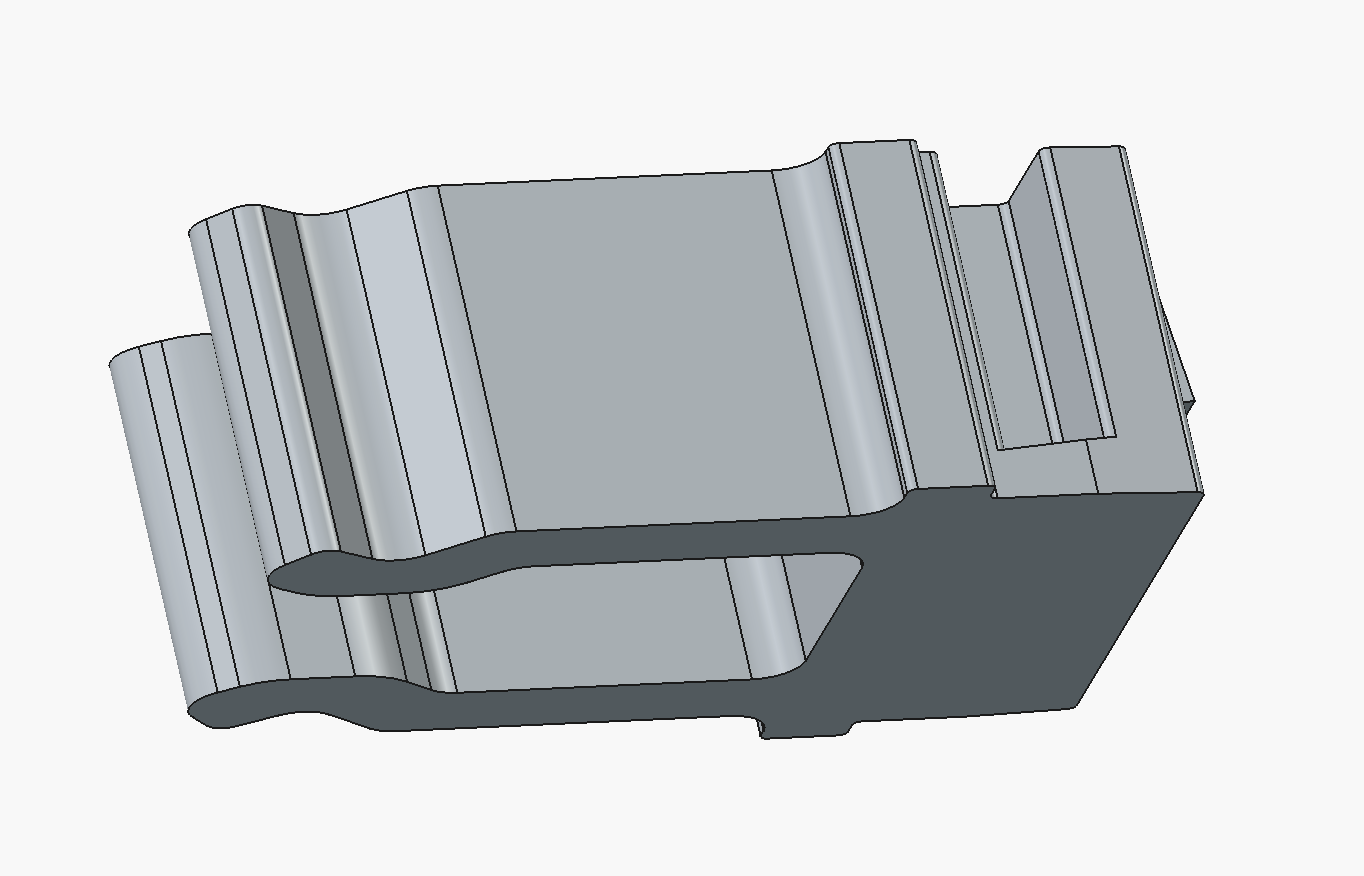 2x Ersatzclip für Ladeklappe Renault Twizy - Verschluss Deckel Vorne Reparatur
