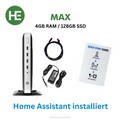 MAX Smart Home Zentrale - Home Assistant installiert - Plug & Play, 100% Lokal