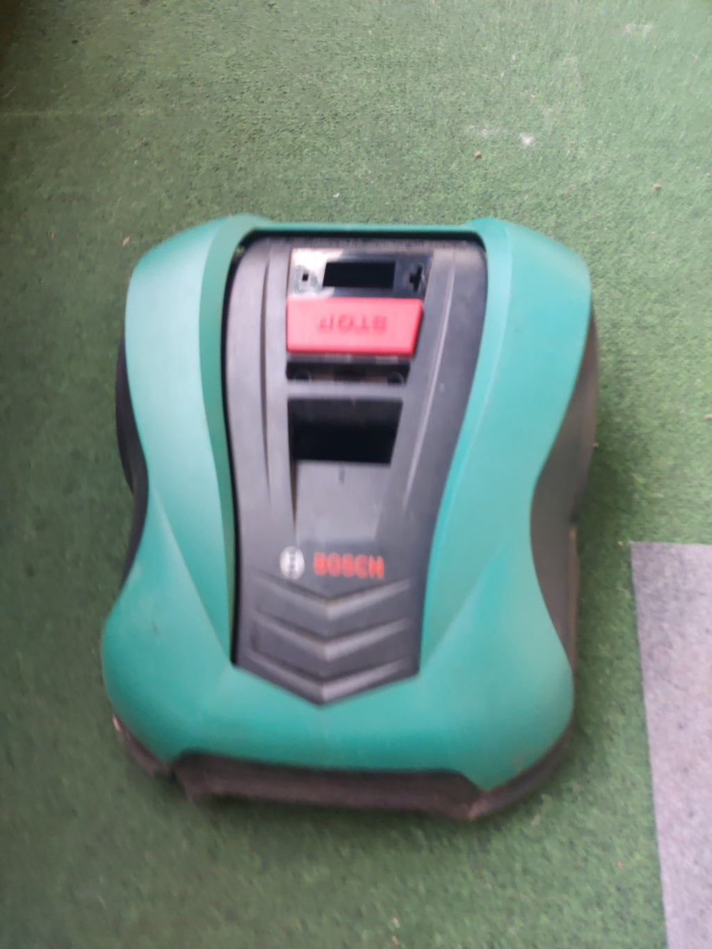 Bosch Indego 400 Chassis Schale Gehäuse Oberteil + Unterteil + Grüne Haube