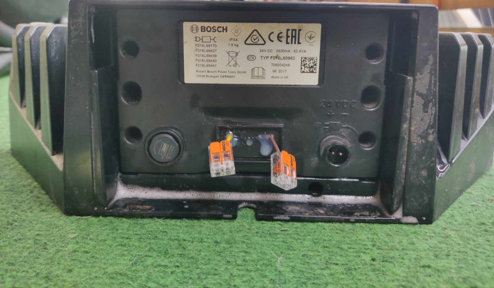 Bosch Indego Ladestation Mit Elektronikeinheit, Geprüft, Repariert