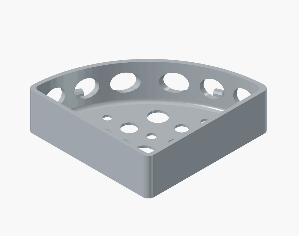 Eck-Duschkorb OHNE Bohren – Design-Halterung für Rasierer & Duschgel