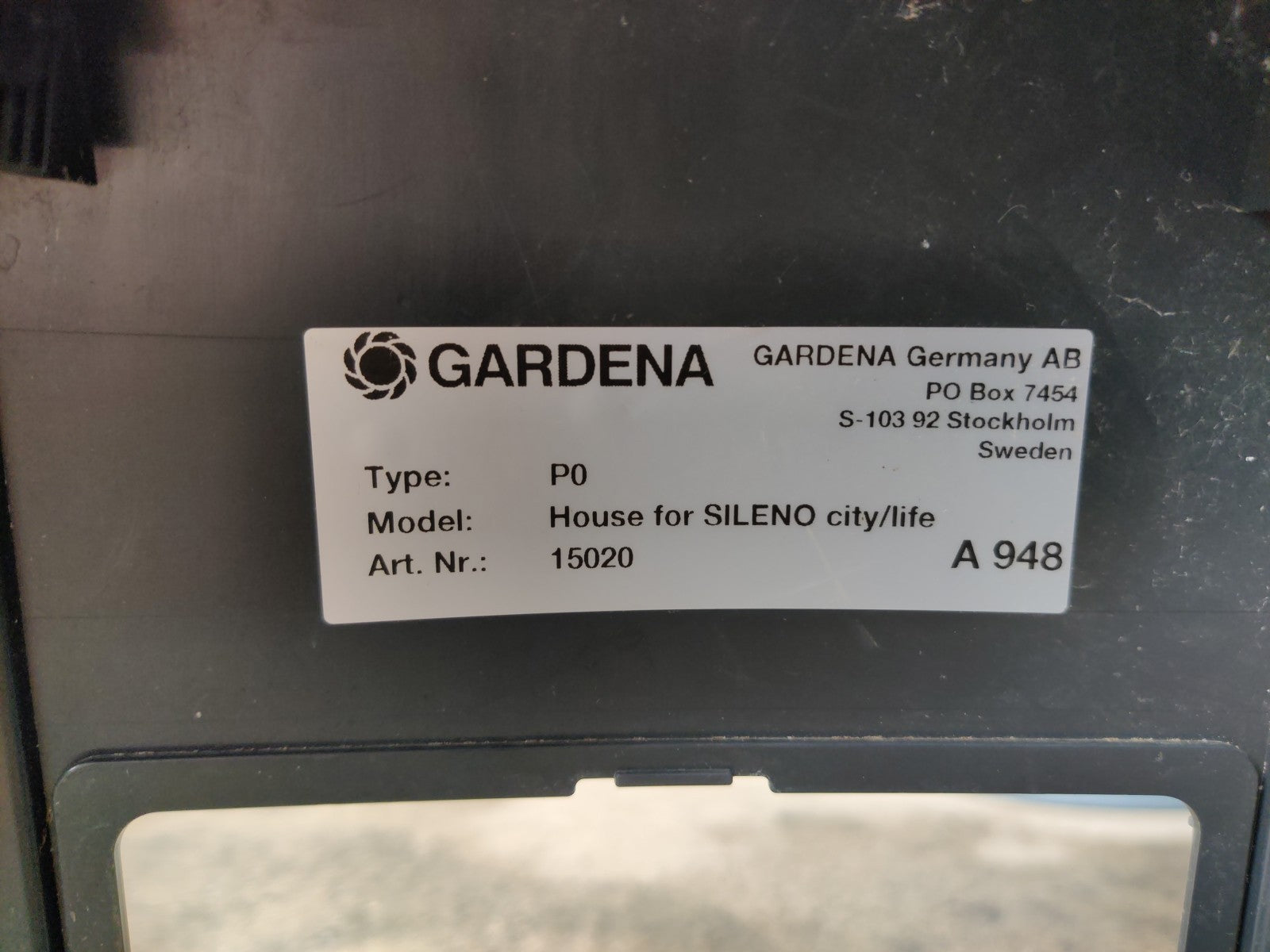 GARDENA Garage für Mähroboter Sileno City/minimo/life (15020-20)