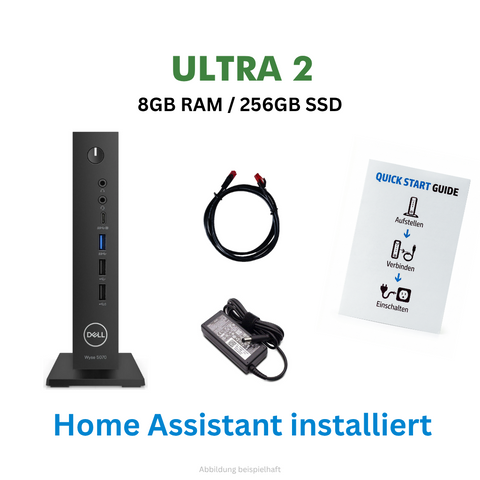 ULTRA 2 Smart Home Zentrale - Home Assistant - Dell Wyse 5070 8GB/256GB