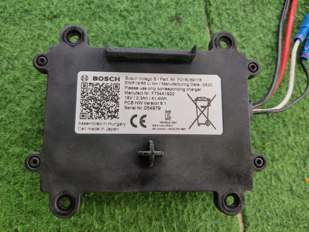 Bosch Indego S Akku F016L69176 18V 2,3Ah 41,4Wh, Gebraucht Und Geprüft