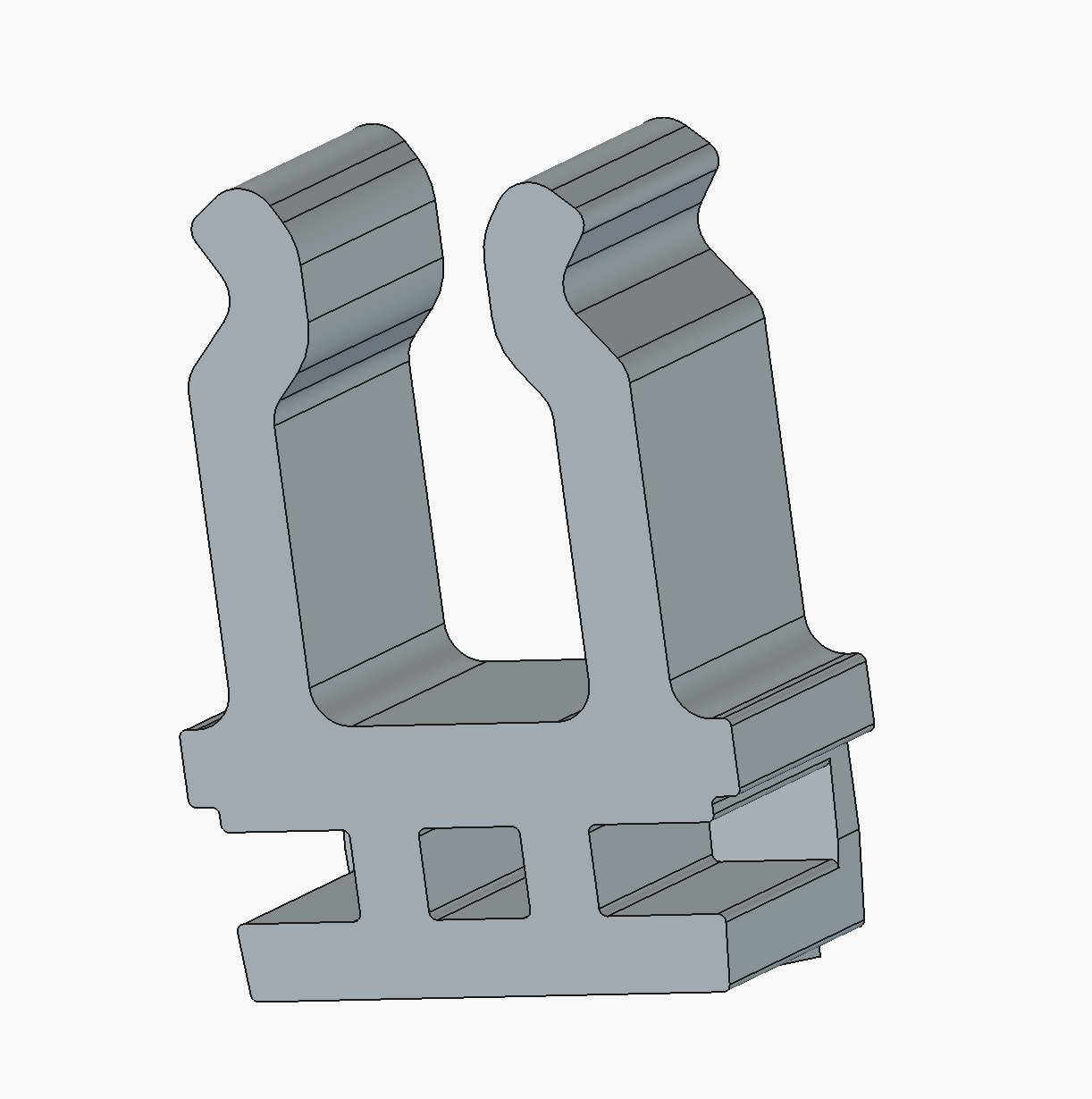 2x Ersatzclip für Ladeklappe Renault Twizy - Verschluss Deckel Vorne Reparatur