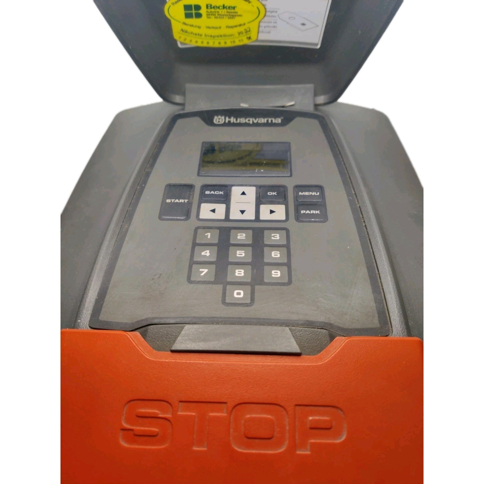 Husqvarna Automover 310 Bedieneinheit Mit Tastatur Und Stopptaster